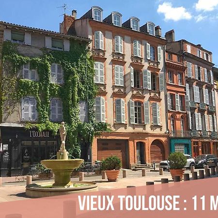 Appartement Chartreuse, Clim, Parking, Terrasse Au Calme à Toulouse Extérieur photo